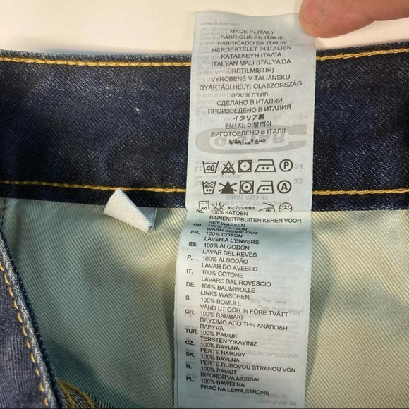 G-STAR RAW Sz 33 D 3301 Button fly 100%  cotton Jeans - Picture 11 of 15